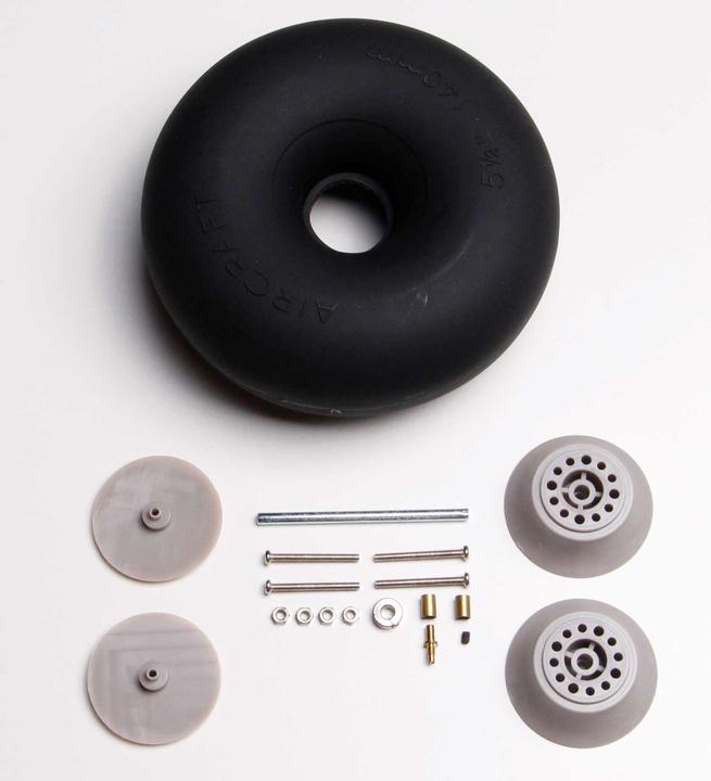 Produktbild Seagull Models räder hauptfahrwerk 5.5" 2pcs