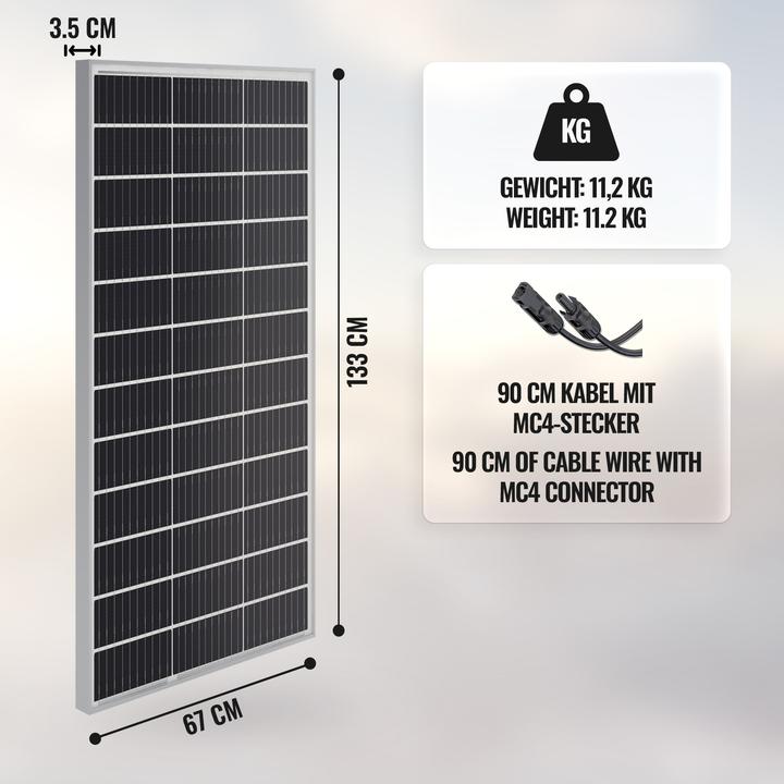 Produktbild Yangtze Solar Solarpanel 165W (165 W, 11.20 kg)