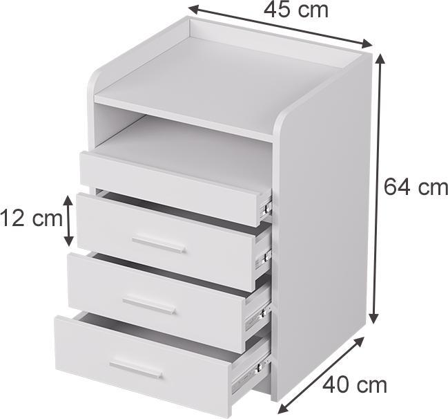 Produktbild Vicco Edis (45 x 40 x 64 cm)