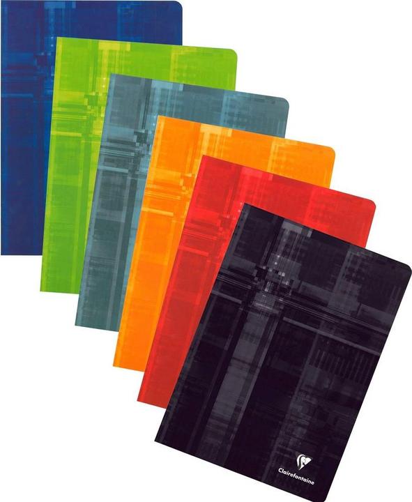 Image du produit Clairefontaine Cahier de notes avec linéature (A4, À rayures, Couverture rigide)
