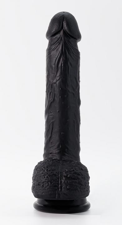 Image du produit Crushious Inviktus - Liquid Silicone Dildo - 8 / 22 cm - Black