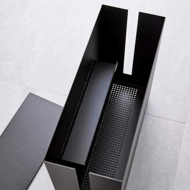 Actual product image Yamazaki Cable box with castors TOWER