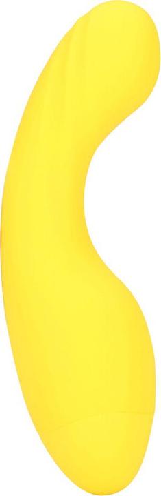 Produktbild Loveline Mini Curved Tip Vibrator - Flirty Banana