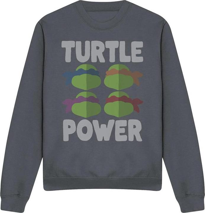Immagine prodotto Teenage Mutant NT Turtle Power Felpa Facce Adulto Unisex (XL)