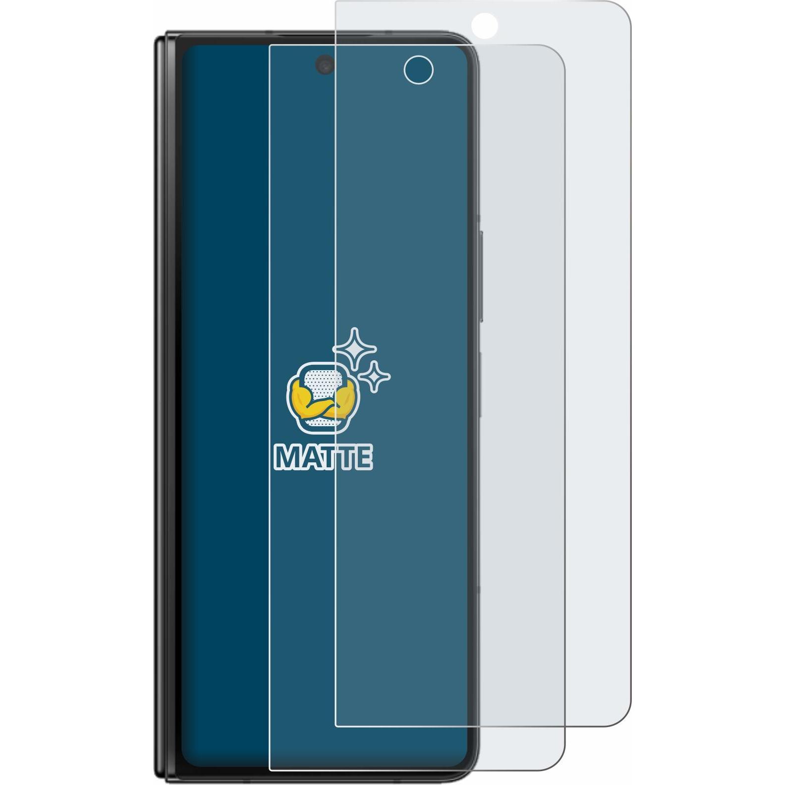 Thumbnail - BROTECT Entspiegelungs-Schutzfolie Displayschutz Matt (2 Stück, Samsung Galaxy S21), Smartphone Schutzfolie, Schwarz