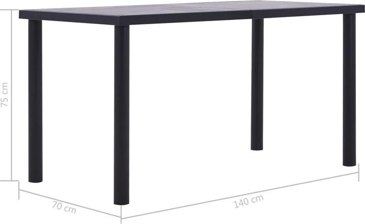 Image du produit vidaXL Esstisch (140 x 70 x 75 cm)