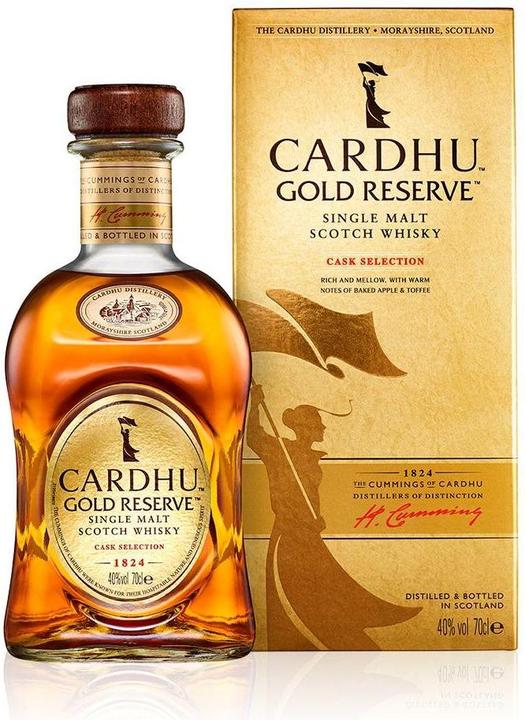 Actual product image Cardhu Gold Reserve (Single Malt, Scotch whisky, 1 x 70 cl)