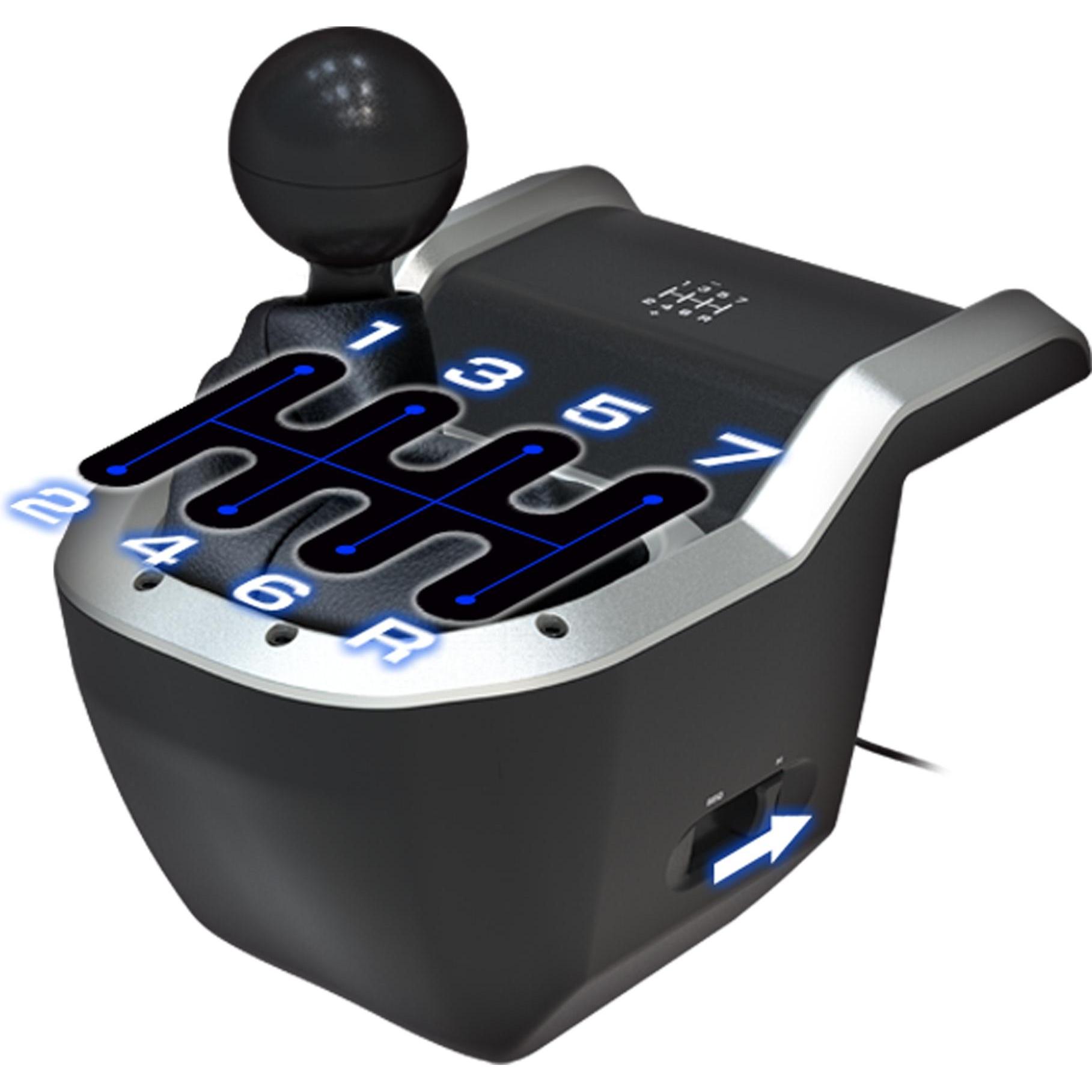 Thumbnail - HORI 7-Speed Racing Shifter (PC), Gaming Controller, Schwarz