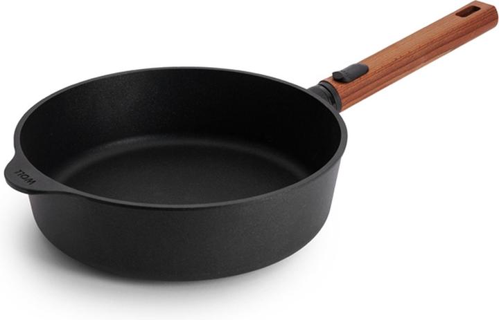 Woll 1724WLCI-Q Eco LogicQXR Poêle à frire en fonte à haut bord (24 cm, Poêle à frire, Fonte)