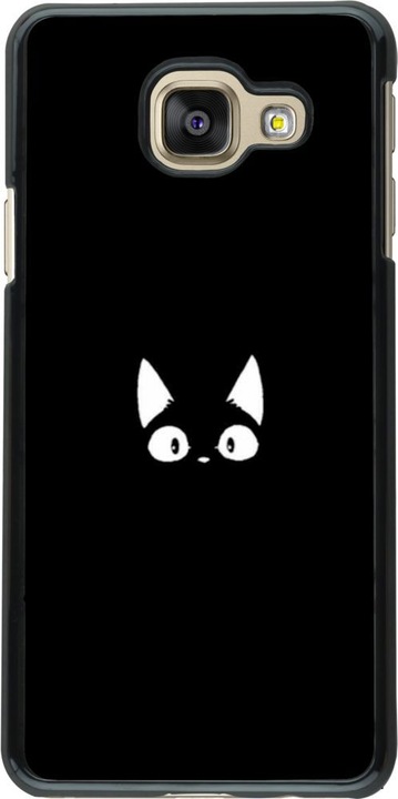 Immagine prodotto PhoneLook Copertina Gatto divertente su nero (Samsung Galaxy A3 (2016))