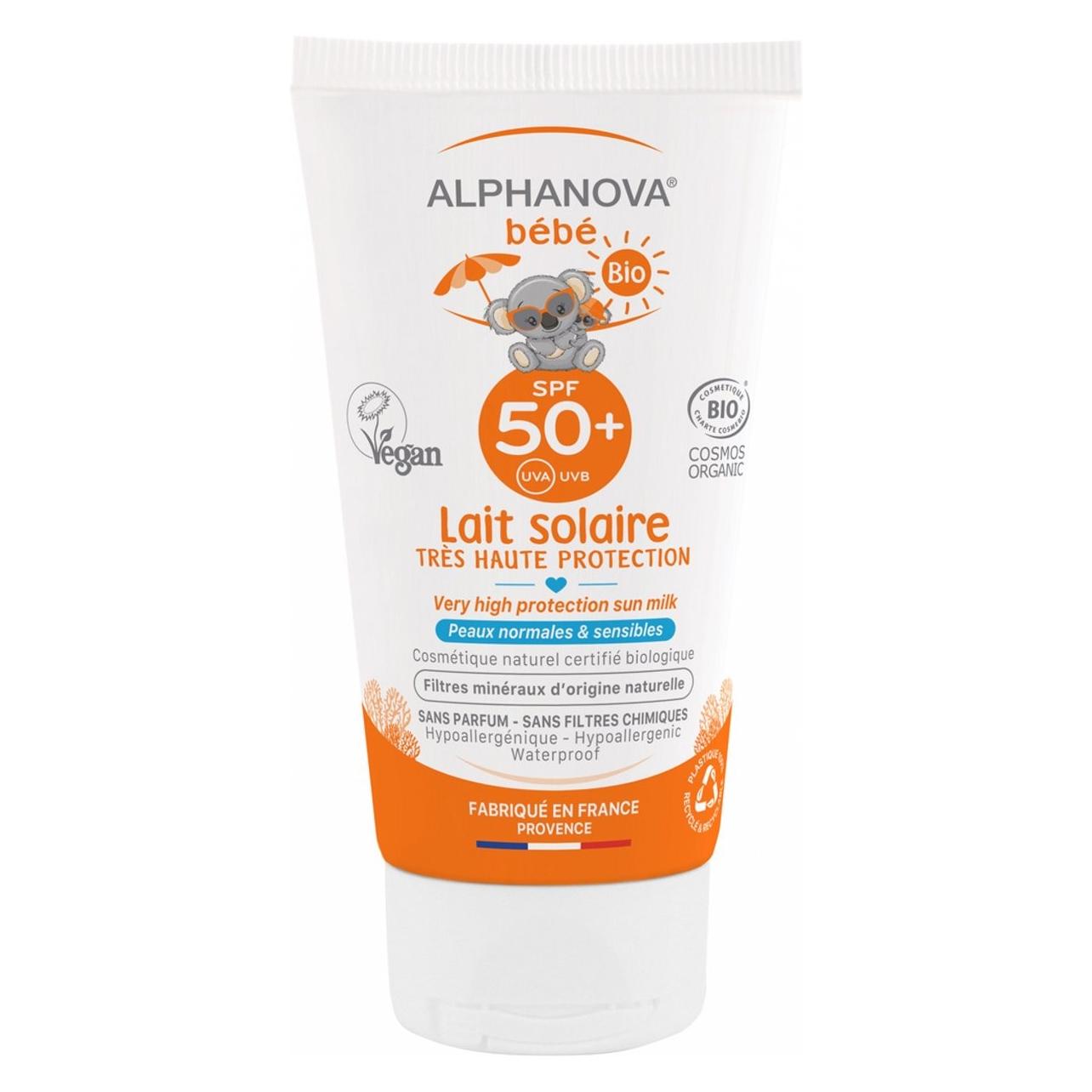 Alphanova, Zonnecrème, Sonnenmilch (Zonnemelk, Spf 50+, 50 ml, 50 g)