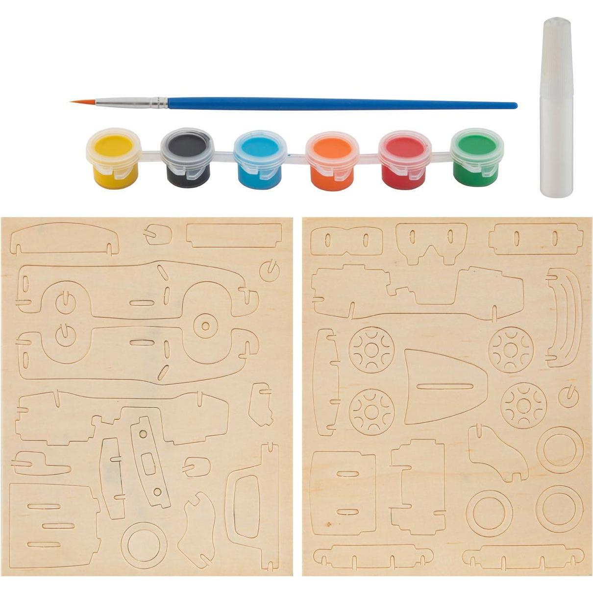 Thumbnail - Grafix Holzbau- und Malset - Auto