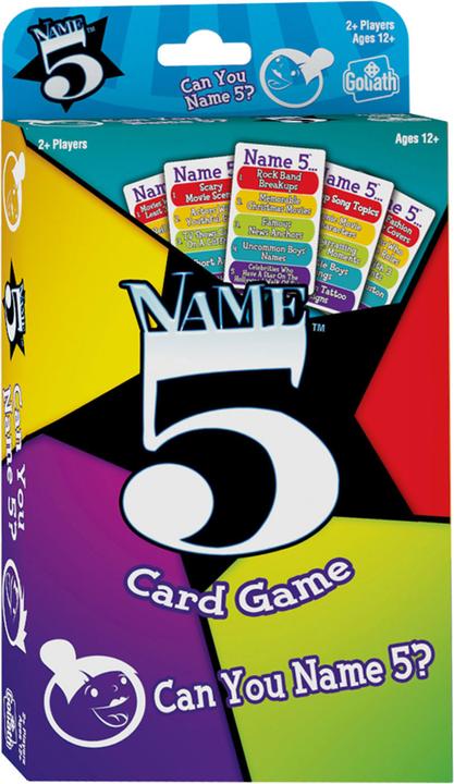 Produktbild Goliath Toys Nennen Sie 5 NL-Kartenspiel (2 - 5 Spieler)