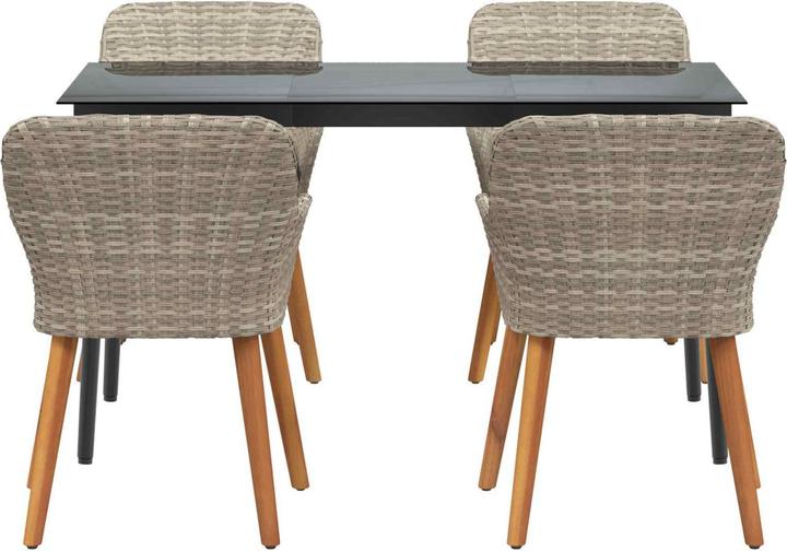 Produktbild vidaXL Garten Essgruppe (200 x 100 x 74 cm)