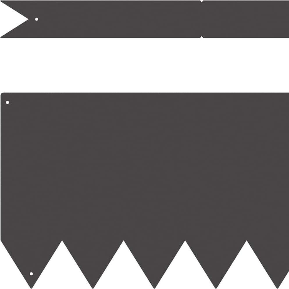 vidaXL, Bordura prati, Gartenumrandung (100 cm)