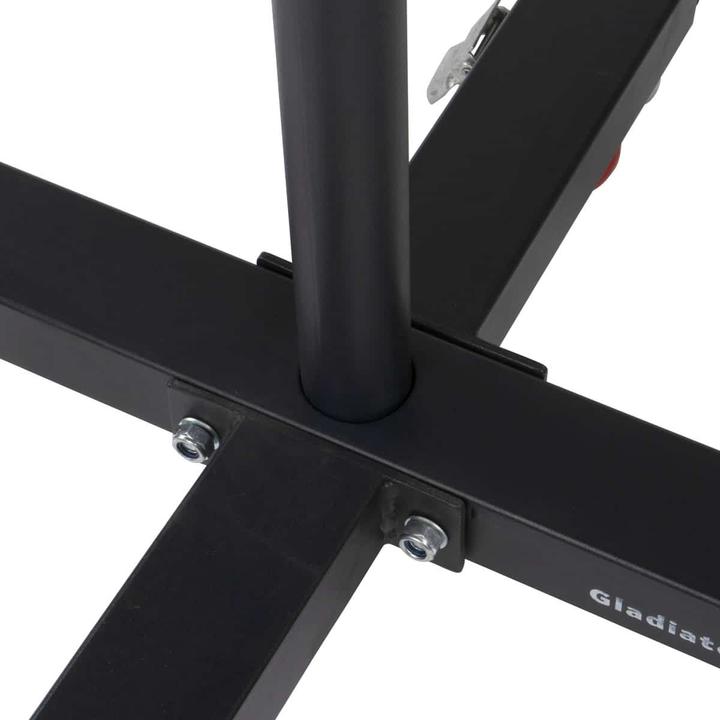 Actual product image Gladiatorfit Disc holder on wheels
