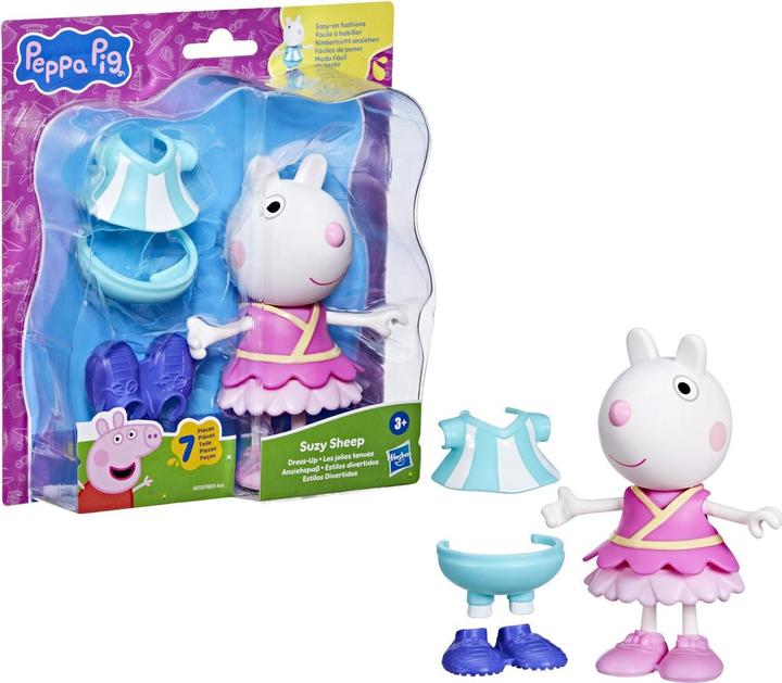 Productafbeelding Peppa Pig - Peppa & Friends Dress Up 15 cm - Suzy Sheep