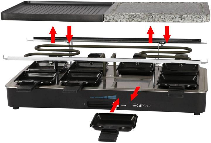 Produktbild Clatronic Raclette RG 3518