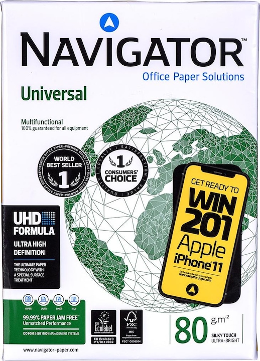 Actual product image Navigator . (80 g/m², 500 x, A4)