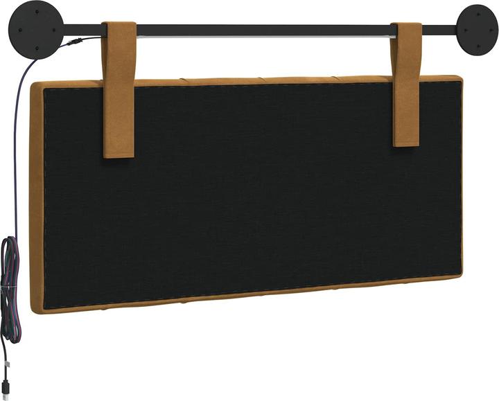 Actual product image vidaXL Modernes Kopfteil (90 x 7 x 55 cm)