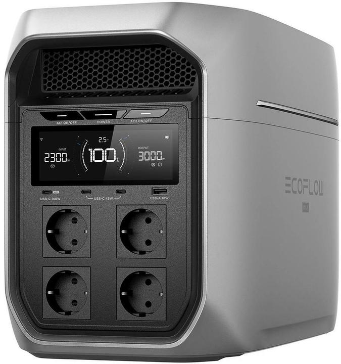 Actual product image EcoFlow Delta 3 Max Plus (2048 Wh, 22.10 kg)