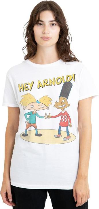 Immagine prodotto Hey Arnold! Maglietta Arnold e Gerald Adulto Unisex (XXL)