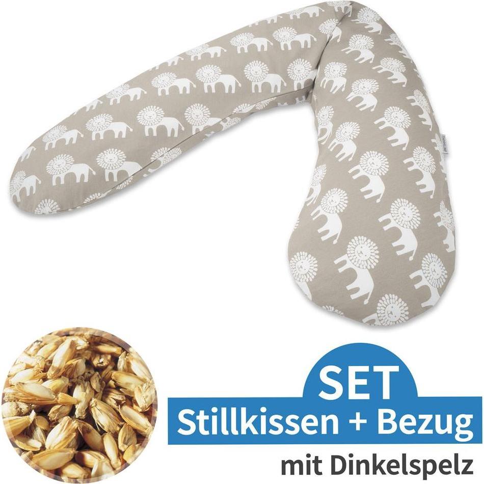 Theraline, Stillkissen, Stillkissen "Das Original" mit Dinkel Füllung inkl. Bezug 190 cm (38 cm)