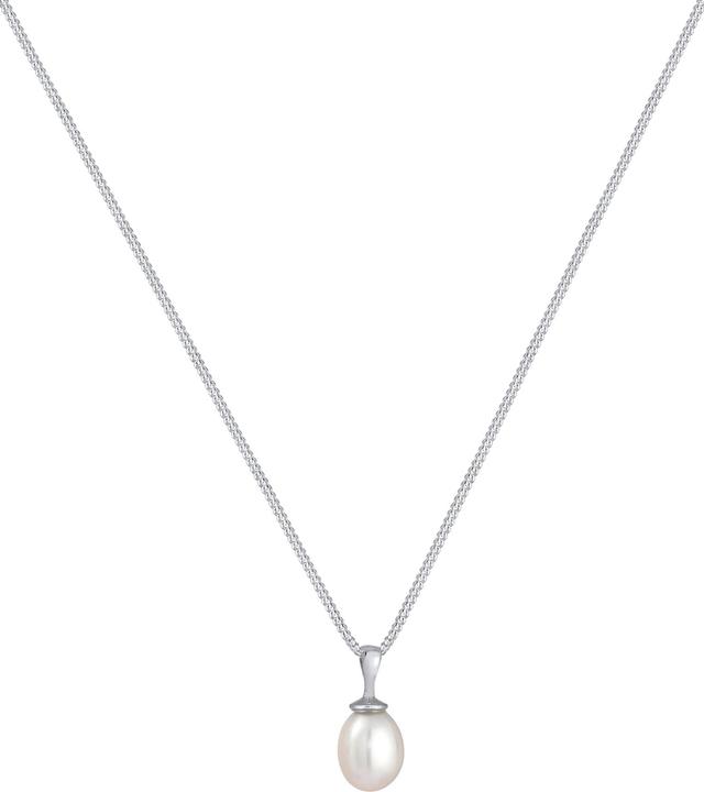 Immagine prodotto Elli Goccia (Argento 925 placcato oro, Perle coltivate d'acqua dolce, 45 - 55 cm)