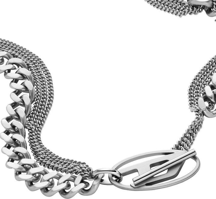 Image du produit Diesel Kette OVAL D LOGO (Acier inoxydable)
