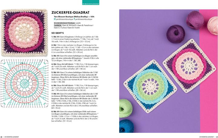 Image du produit Musterbibel Granny Squares (Allemand, 2022)