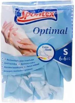 Actual product image Spontex Latex Gloves Optimal S (S)