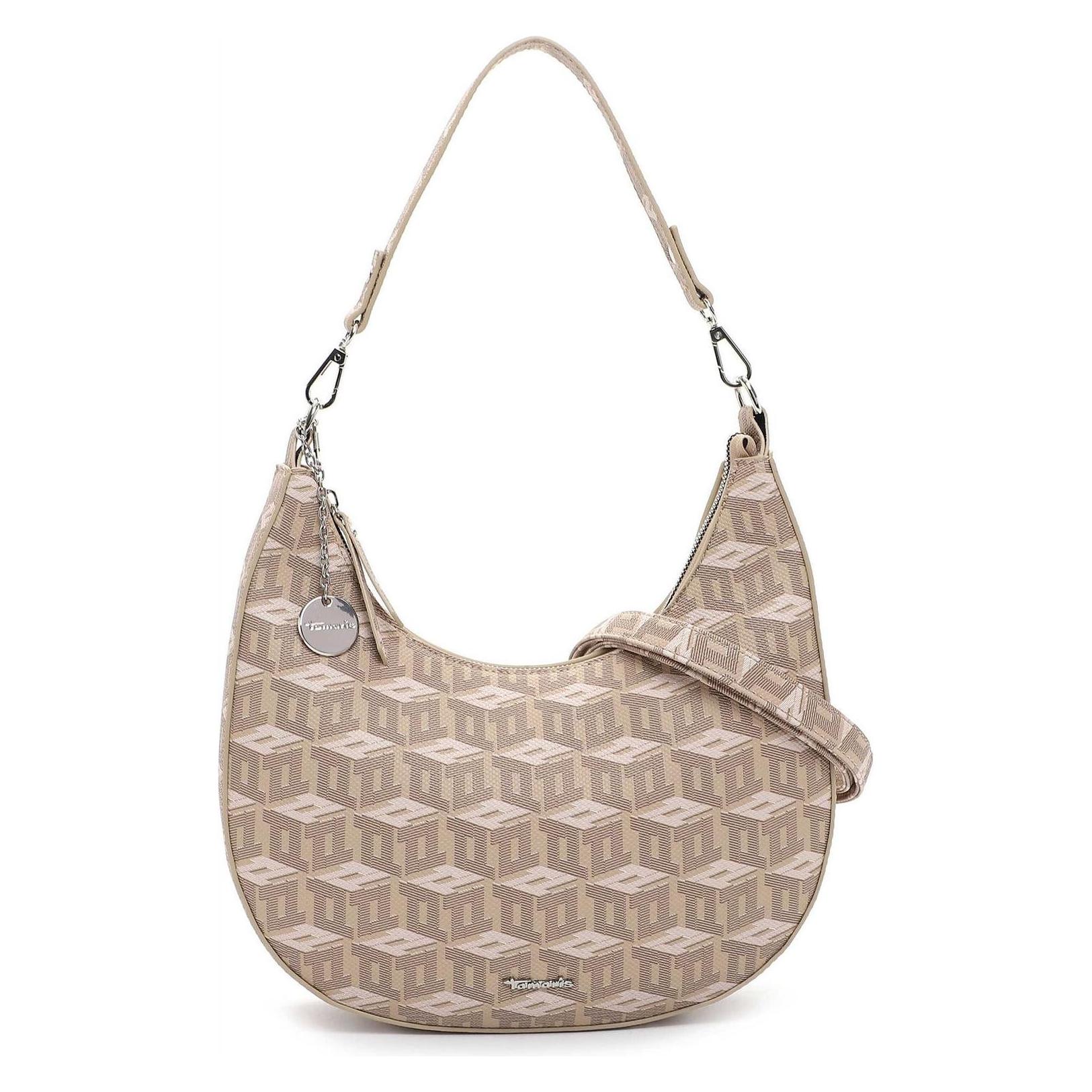 Tamaris, Damen, Handtasche, Adriane Hobo Bag, Beige