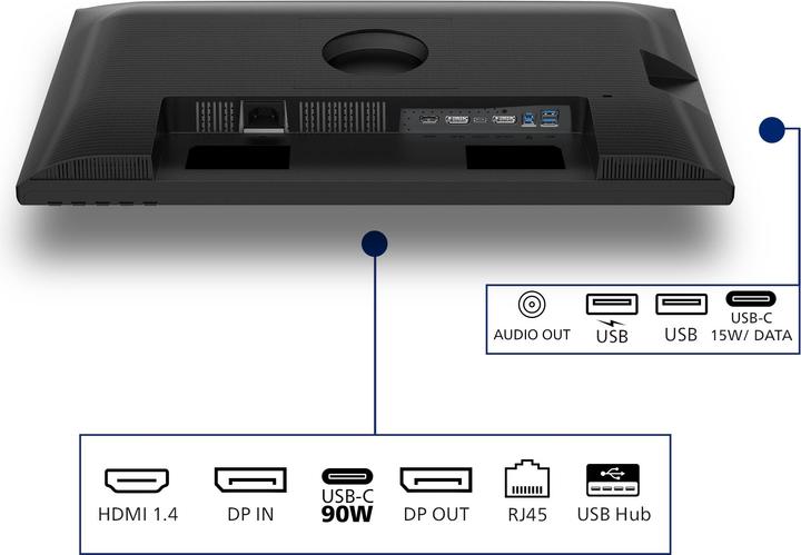 Produktbild Philips 24B2U3301D - 24 Zoll Full HD Mon (1920 x 1200 Pixel, 24")