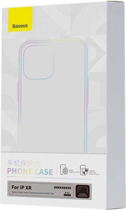 Actual product image Baseus Transparent Case Simple for iPhone XR (Apple iPhone XR)