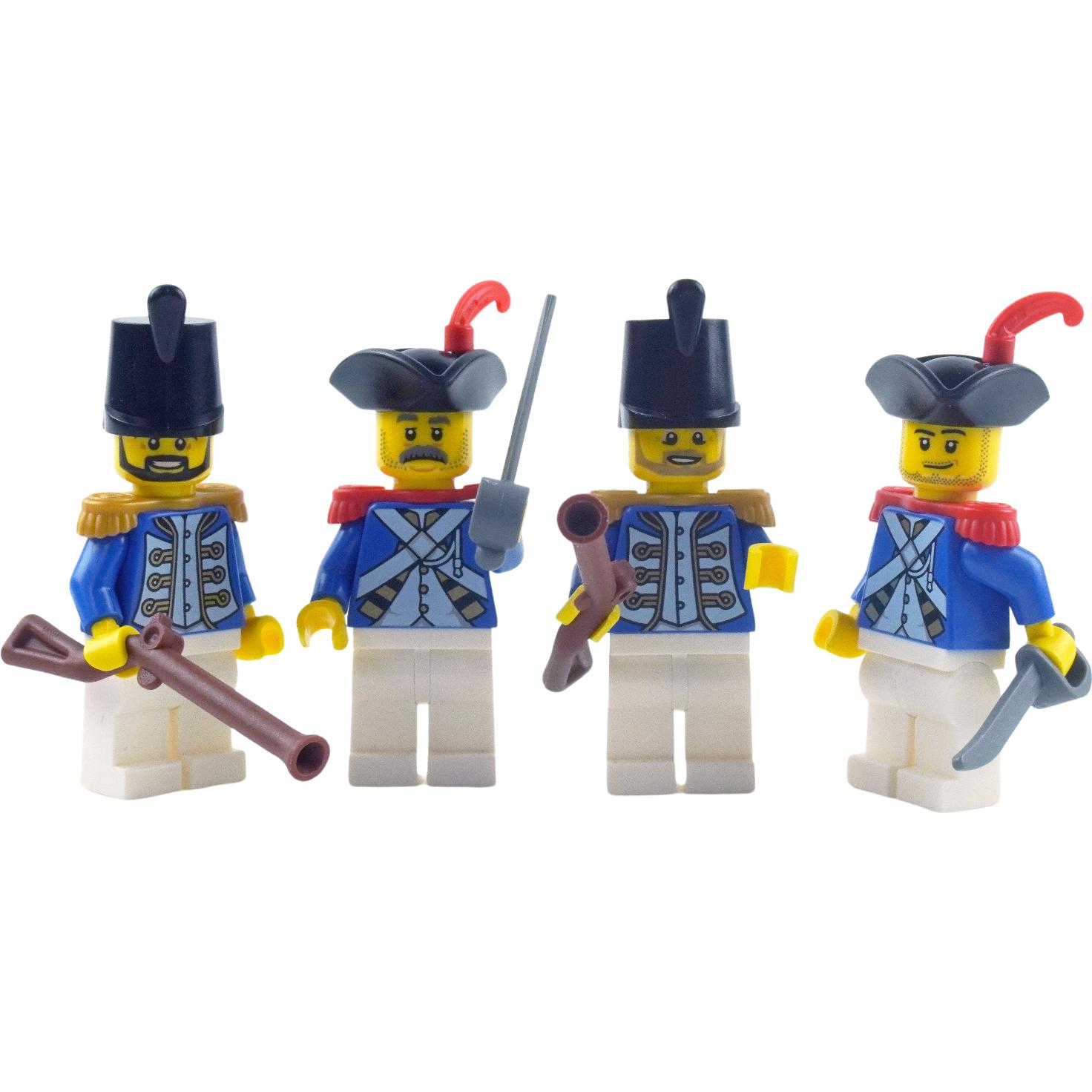 LEGO Blauroecke Minifiguren Imperiale Soldaten und Offiziere NEU! Menge 4x