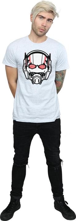 Actual product image Mens Ant-Man Helmet Cotton T-Shirt (XL)