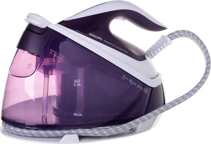 Actual product image Philips PerfectCare Compact Plus steam ironing station (2400 W, 440 g/min)