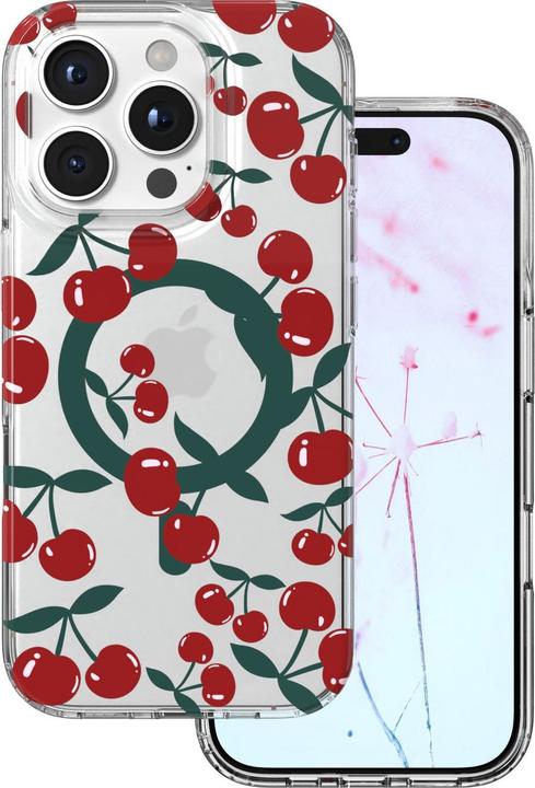 Produktbild OEM Cherry Mag case for iPhone 16 Pro Max 6,9" transparent (Apple iPhone 16 Pro Max)