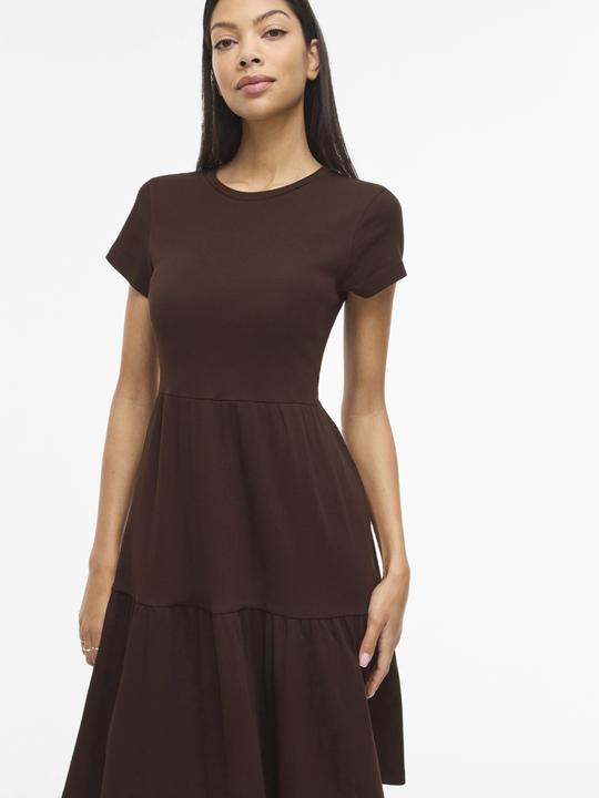 Image du produit Vila VIHOLLIE Kurzärmeliges Maxikleid (M)