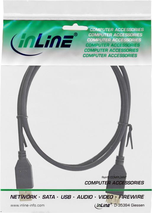 Actual product image InLine USB A — USB A (5 m, USB 2.0)