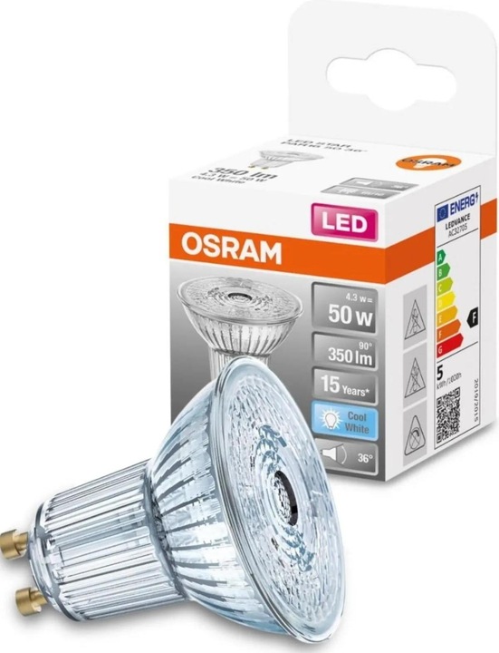 Produktbild Osram Led Star Par16 (GU10, 4.50 W, 345 lm, 1 x, F)