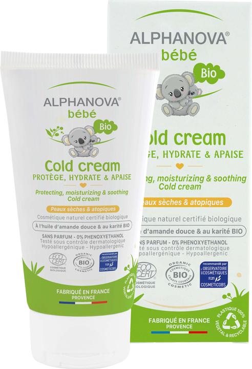 Actual product image Alphanova bébé Cold cream organic (50ml)