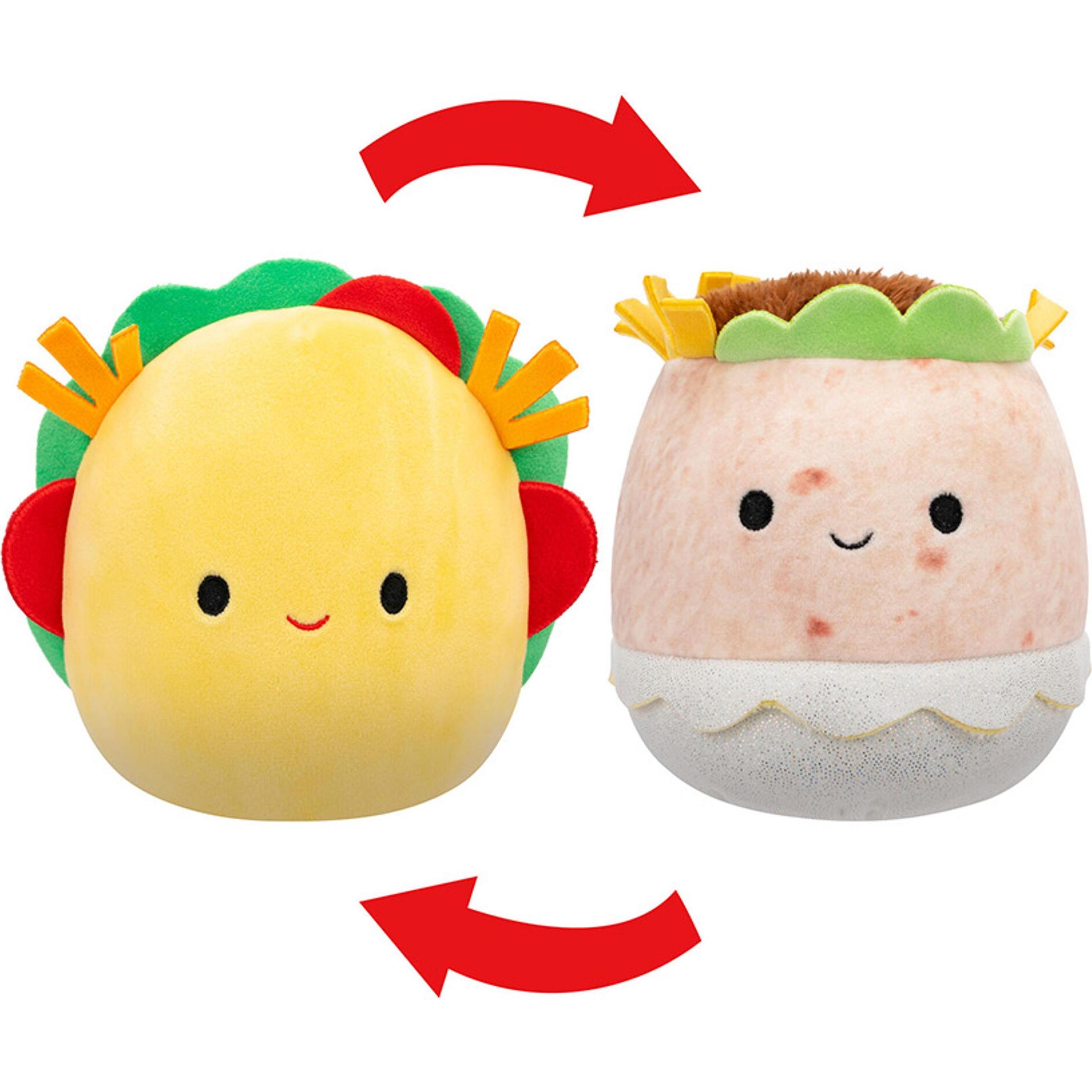 Squishmallows 13 cm P20 Flip A Mallows - Tex Taco/Bernardo Burrito (13 cm)