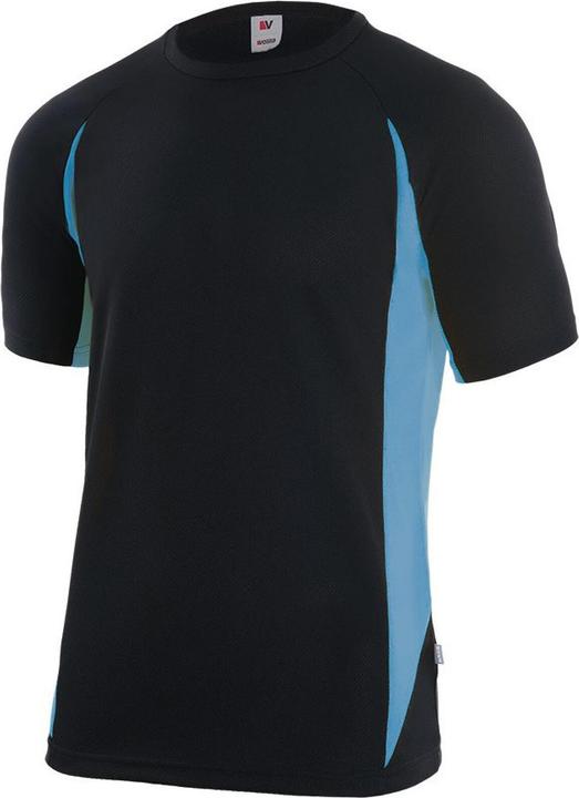 Black, Sky Blue
