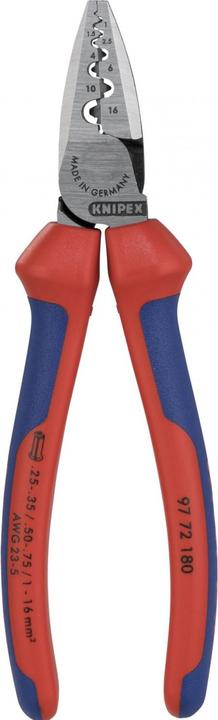 Produktbild Knipex Crimpzange für Aderendhülsen (180 mm)
