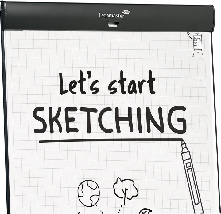 Produktbild Legamaster Flipchart SKETCH PRO