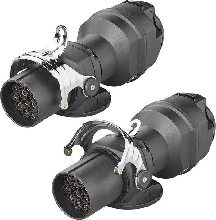 Produktbild ProPlus Adapter von 24V 15- auf 12V 13-polig ISO12098 > ISO11446