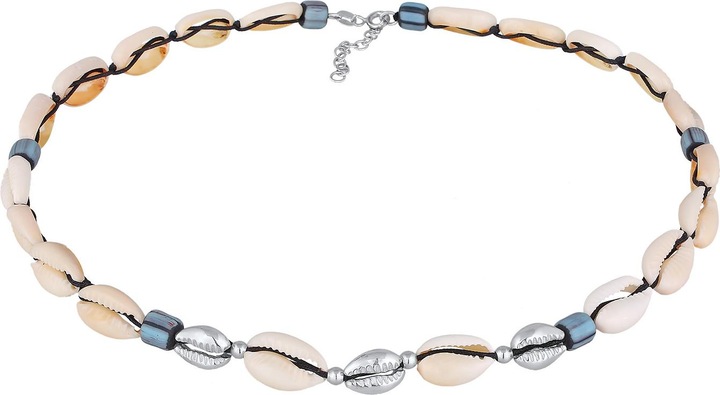 Image du produit Elli Choker, coquillage (Verre, Argent sterling 925, Nylon, Coquillage, Pas de pierre, 36 cm)