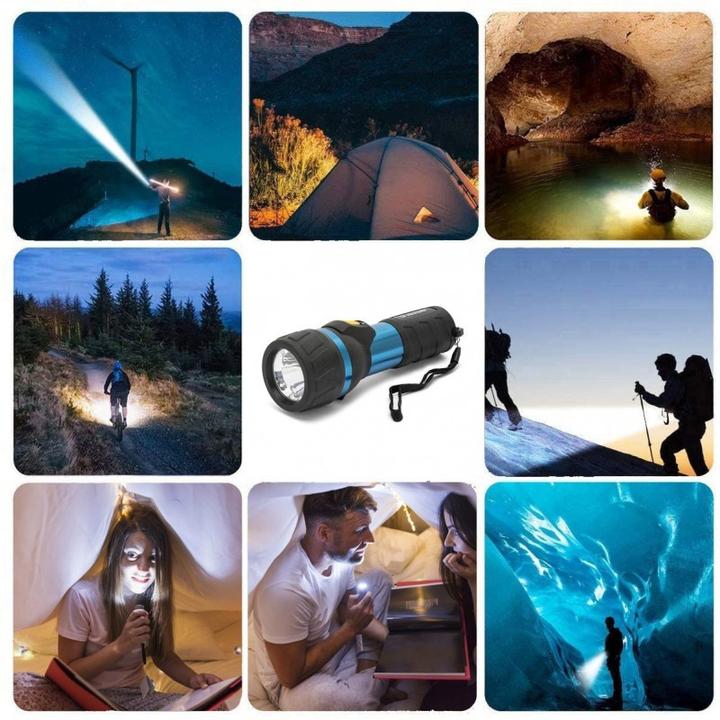 Actual product image Velamp LED-Taschenlampe High Power, wasser- und stossfest (6.50 cm, 110 lm)