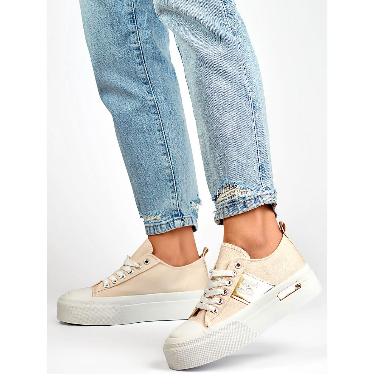Primo, Damen, Sneaker, Sneakers model, Beige, (41)